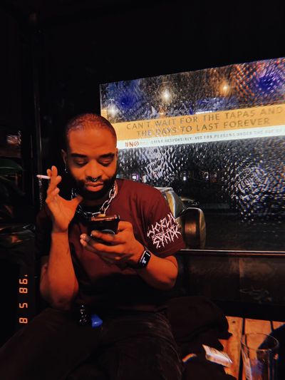 A gratuitous portrait of the author.